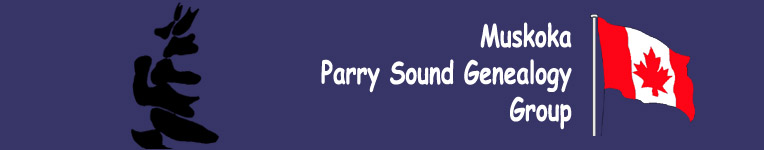 Muskoka, Parry Sound Genealogy Group